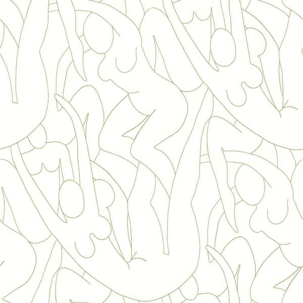 York Wallcoverings 34.17 sq. ft. Head Over Heels Peel and Stick Wallpaper