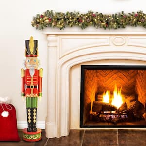 48 in. Red and Green Christmas Nutcracker