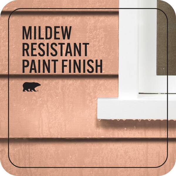 BEHR PREMIUM PLUS 5 gal. #P190-3 Melon Sorbet Semi-Gloss Enamel