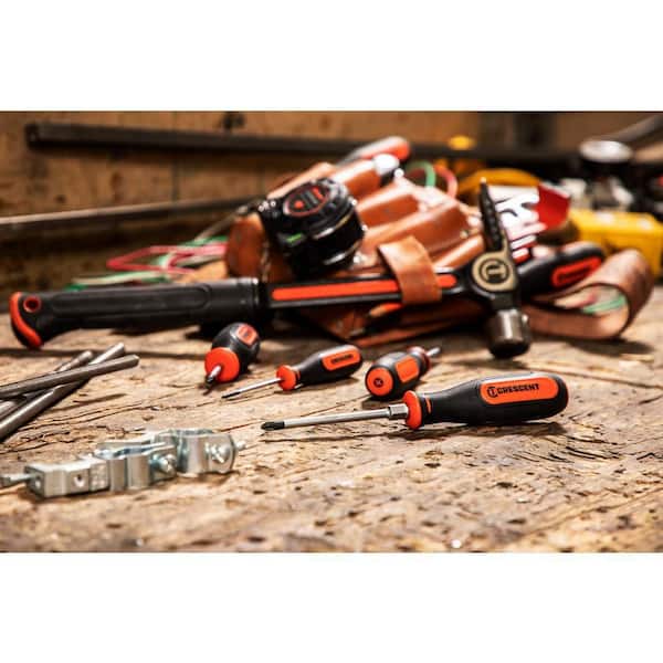 Crescent Philips Screwdriver Set with Dual Material Tri-Lobe