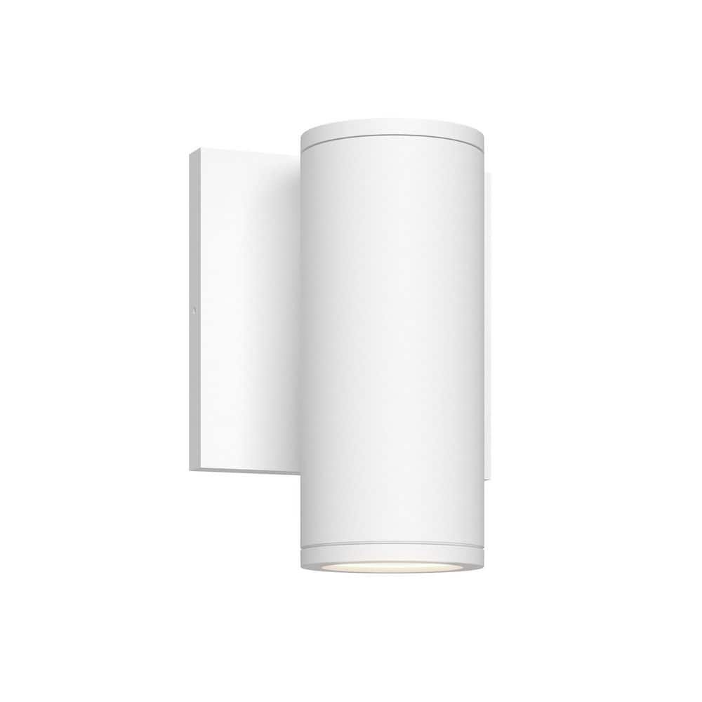 Nordic 6-in (2-in Dia. ) White LED Exterior Wall price history on PriceWatchPro
