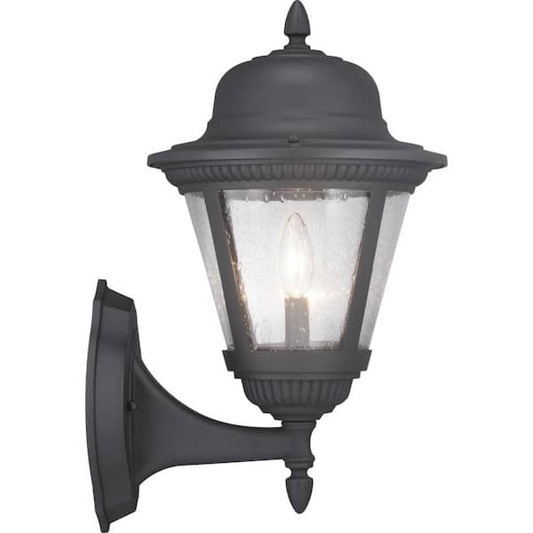 Progress Lighting Westport Collection 2-Light Textured Black Clear