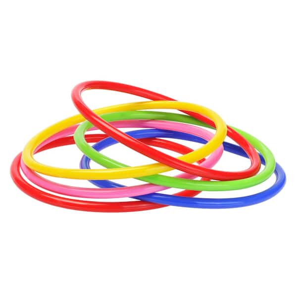 4 Pack Large Ring Toss Rings with 5 in Diameter