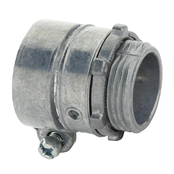 Commercial Electric 1 in. Flexible Metal Conduit (FMC) Squeeze Connector