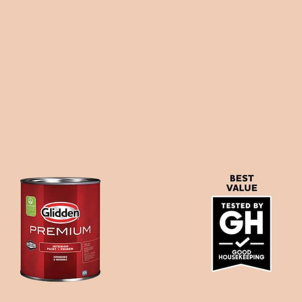 Glidden Premium 1 qt. PPG1201-3 Peach Darling Eggshell Interior