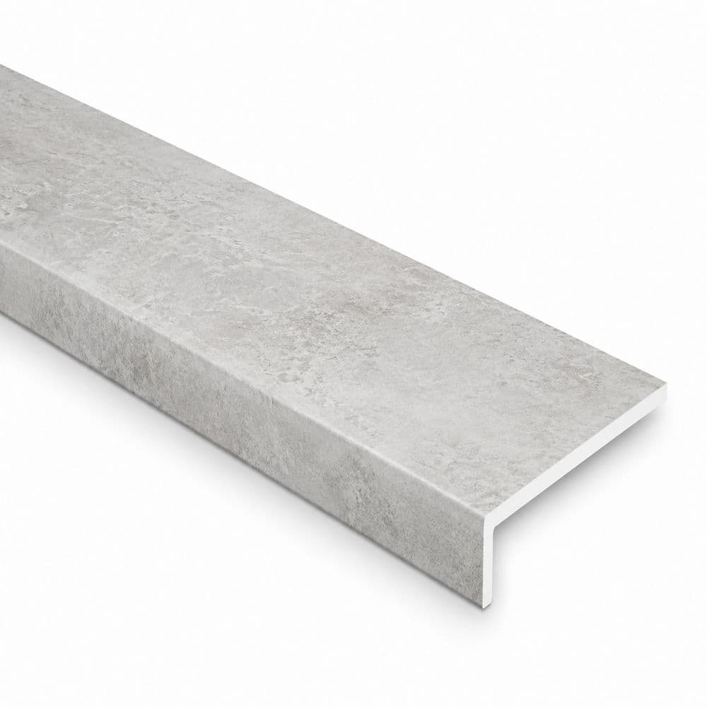 Mountains Gray 5 mm T x 11.5 in. W x 47 in. L Luxury Vinyl Stair Tread Eased Edge (2-Pieces/Case) price history on PriceWatchPro