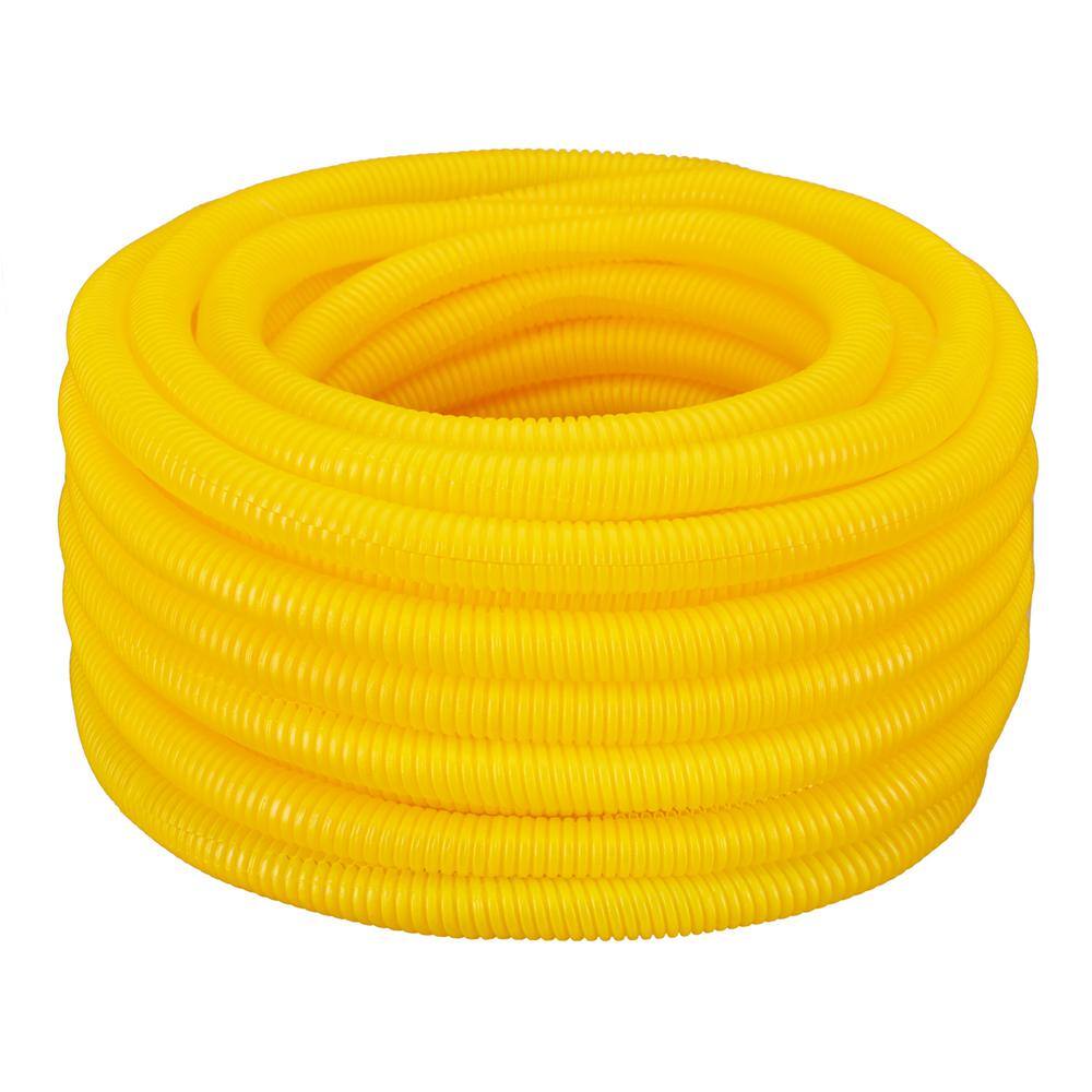 1/2 in. Dia. x 100 ft. Yellow Flexible Corrugated Polyethylene Split Tubing and Convoluted Wire Loom price history on PriceWatchPro