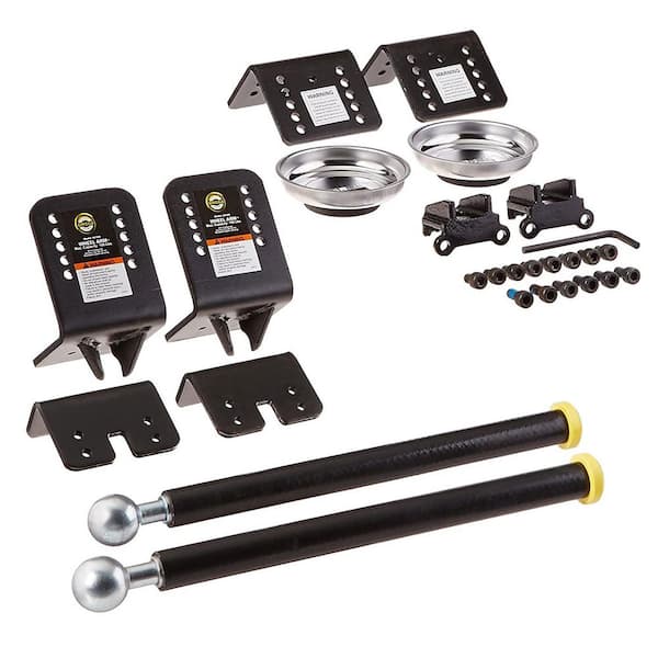 Omega Lift Wheel Arm Kit Hanging Tires on Post Lift Arm for Car Tire Rotation Changer Brake Jobs and More (2-Pack)