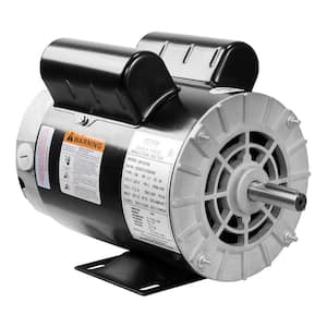 3.7HP Air Compressor Motor 3450 RPM Single Phase Electric Motor 5/8 in. Keyed shaft 230V 17.2A 56 Frame CW/CCW Rotation