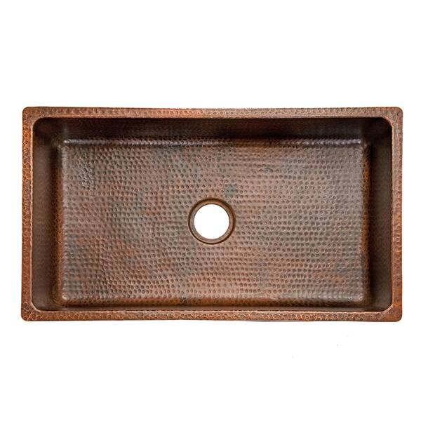 10 pcs of Antiqued Copper hammered square link 23mm 