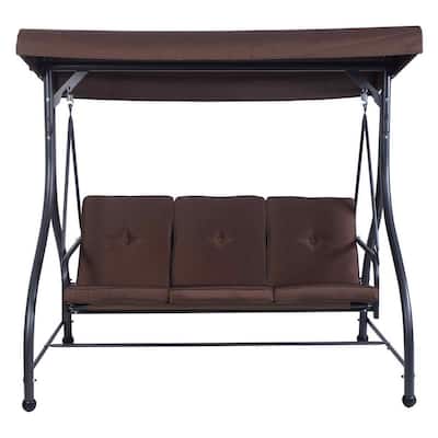 Patio Swings Chairs The Home Depot - Outdoor Patio Swing Canopy Bench Chair Rocking Hammock Patio Swings Chairs The Home Depot - Outdoor Patio Swing Canopy Bench Chair Rocking Hammock