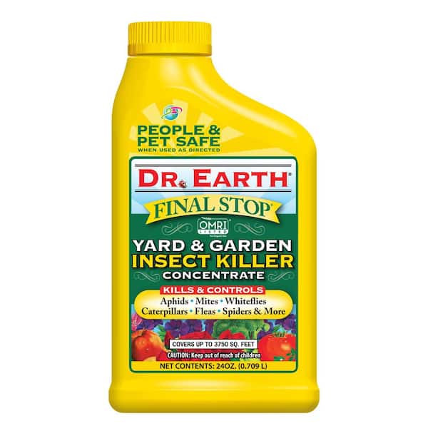 DR. EARTH 24 oz. Final Stop Concentrate Yard and Garden Insect Killer
