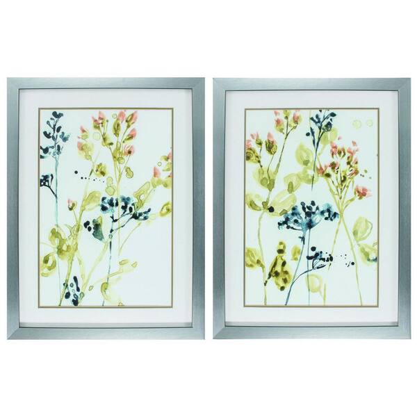 HomeRoots Victoria Photo Size 8 in. x 10 in. Silver Gallery Frame (Set of 2)