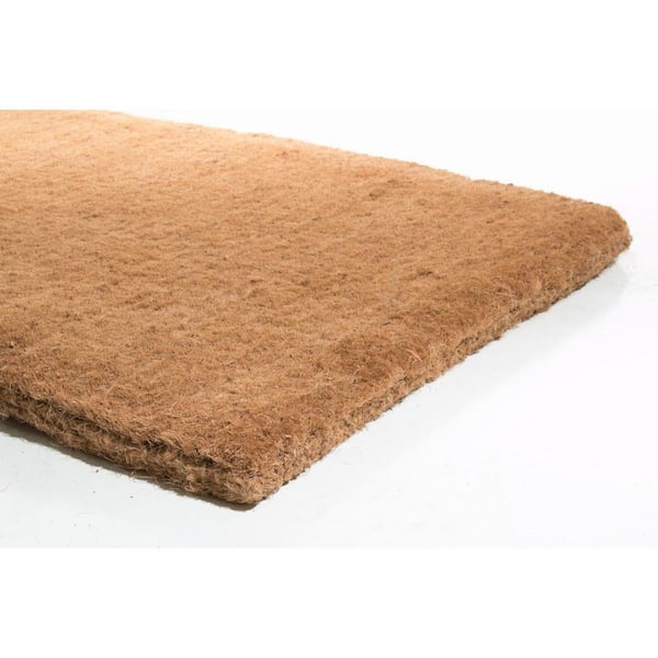 47 in. x 18 in. Brown Coir Outdoor Door Mat