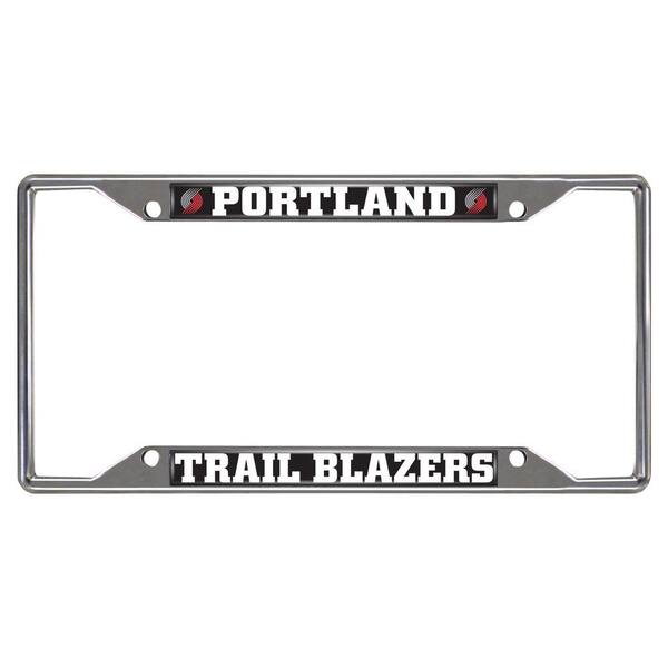 FANMATS NBA Portland Trail Blazers License Plate Frame