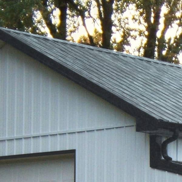 Fabral J Channel Galvanized Steel, Trim For Corrugated Metal Siding
