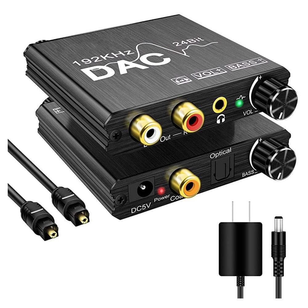 192 KHz Digital to Analog Audio Converter with Bass and Volume Adjustment 3