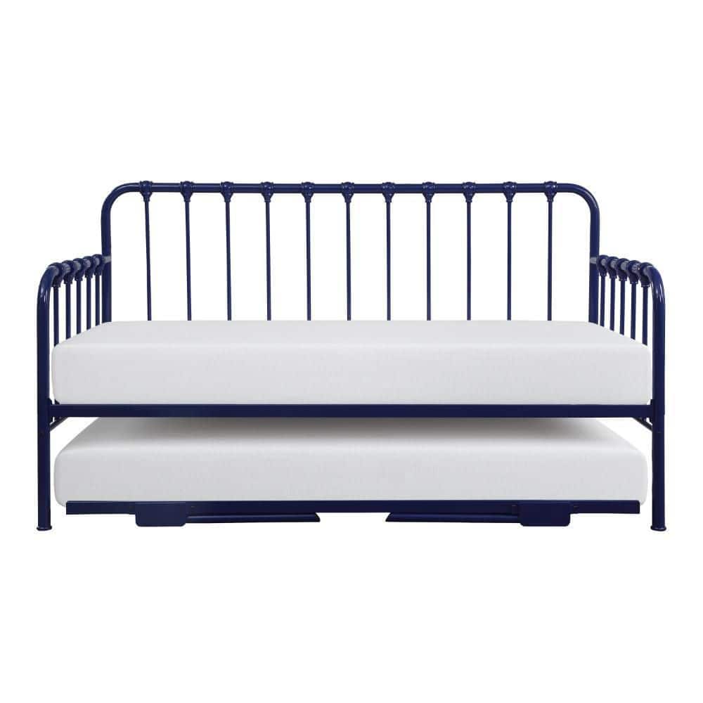 Ziva Navy Blue Twin Daybed with Lift Up Trundle and Folding Legs price history on PriceWatchPro