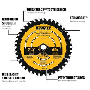7-1/4 in. 40-Tooth Circular Saw Blade