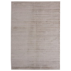Cascades Yamsay Wheat 7 ft. 10 in. x 10 ft. 6 in. Area Rug
