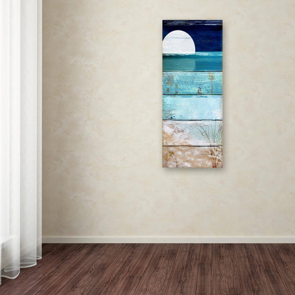 Multicolor Nautical Coastal Canvas Print for Kids