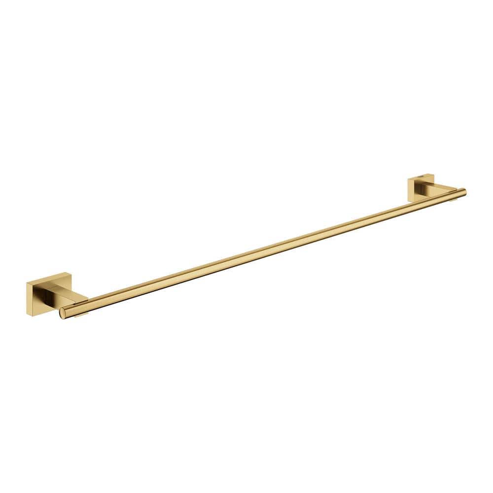 Essentials Cube 24 in. Wall Mounted Towel Bar in Brushed Cool Sunrise price history on PriceWatchPro