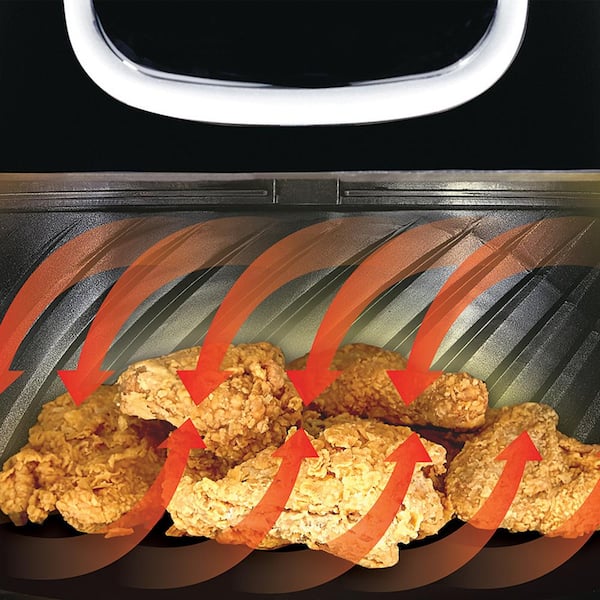  PowerXL Air Fryer Oven 10 Quart Hot Air Fryer, Rotisserie and  Food Dehydrator : Home & Kitchen