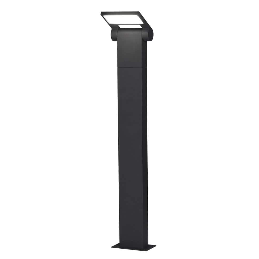 Line Voltage Gray Hardwired LED Waterproof Path Light Outdoor Landscape Lig