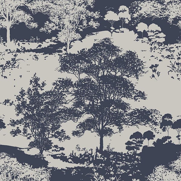 Graham & Brown Meadow Notte Wallpaper