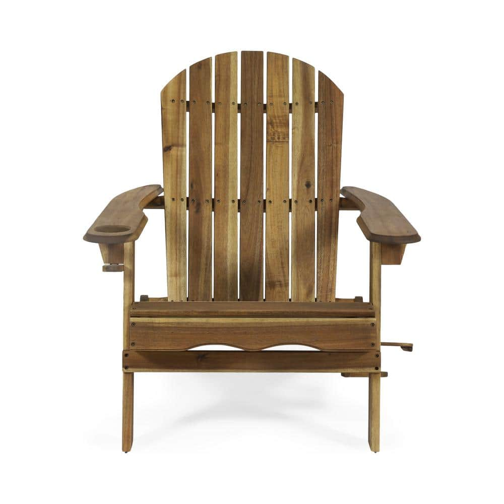 Hanlee folding deals wood adirondack chair