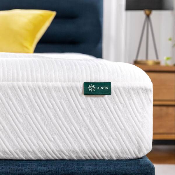 Zinus Cloud 10 in. Twin Plush Memory Foam Tight Top Bed-in-a-Box
