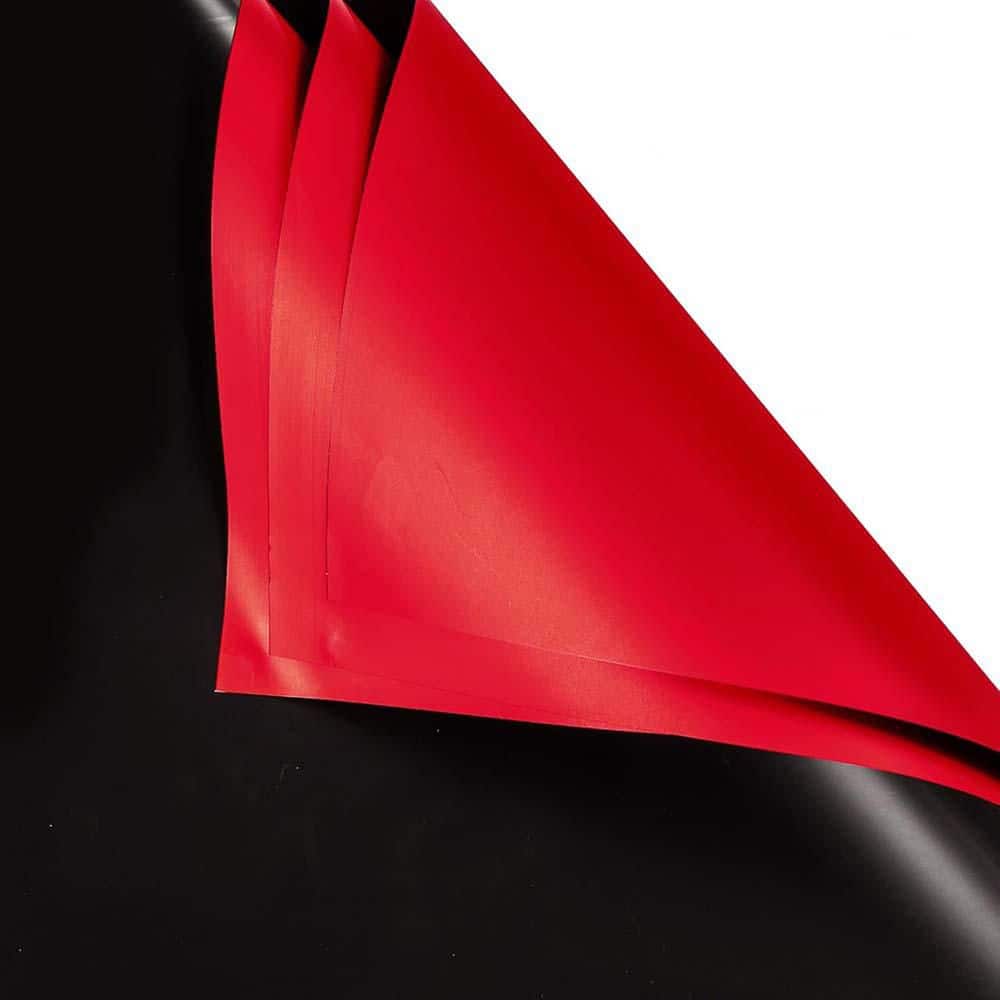20-Sheets Flower Wrapping Paper 22.8 x 22.8 in. Waterproof Red Black Florist Bouquet DIY Craft Gift Packaging Material price history on PriceWatchPro