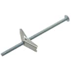 1/8 in. x 2 in. Zinc-Plated Steel Mushroom-Head Toggle Bolt Anchors