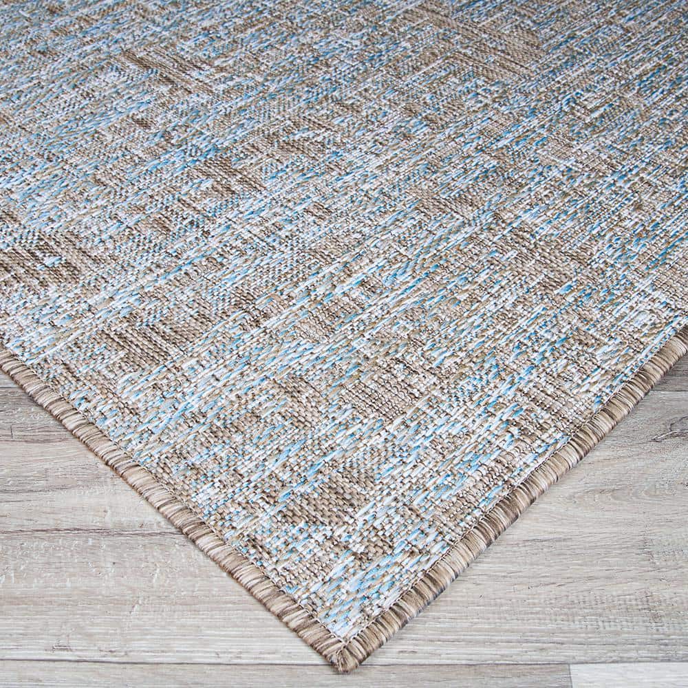 Charm Timboon Ivory Rectangular Easy-Care Area Rug 3'x5'