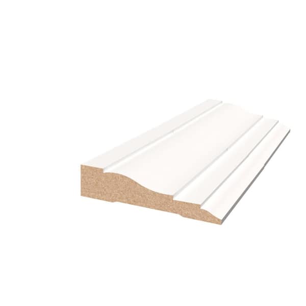 5/8 in. D x 2-1/2 in. W x 84 in. L Primed White MDF Colonial Casing Moulding