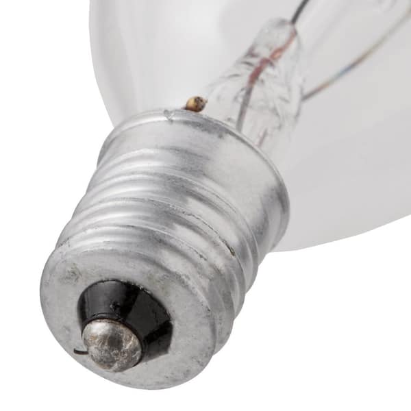 Sylvania 15-Watt Life B10 Incandescent Light Bulb (4-Pack) 10602 The
