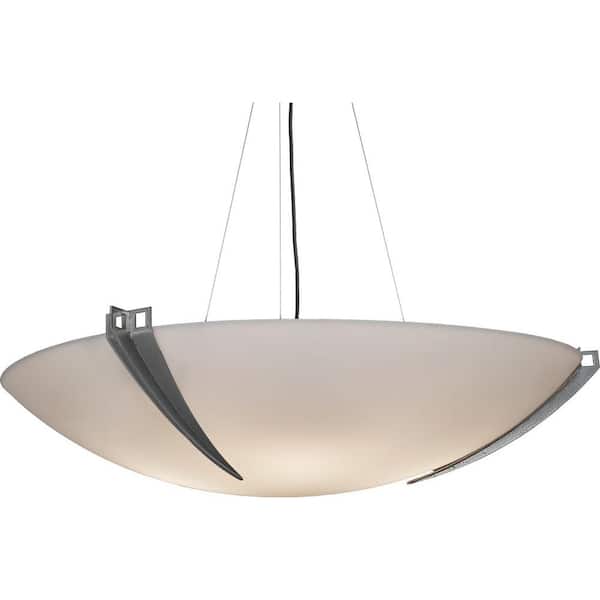 Filament Design 8-Light Smoked Silver Ceiling Pendant