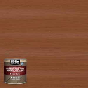 8 oz. #ST-122 Redwood Naturaltone Semi-Transparent Waterproofing Exterior Wood Stain and Sealer Sample