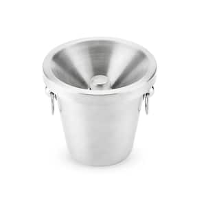 Stainless Steel Spittoon for Wine, Whiskey, Cocktails, Tobacco, Alcohol Spit Cup - Bulk Savor Silver Spitter (Set of 1)