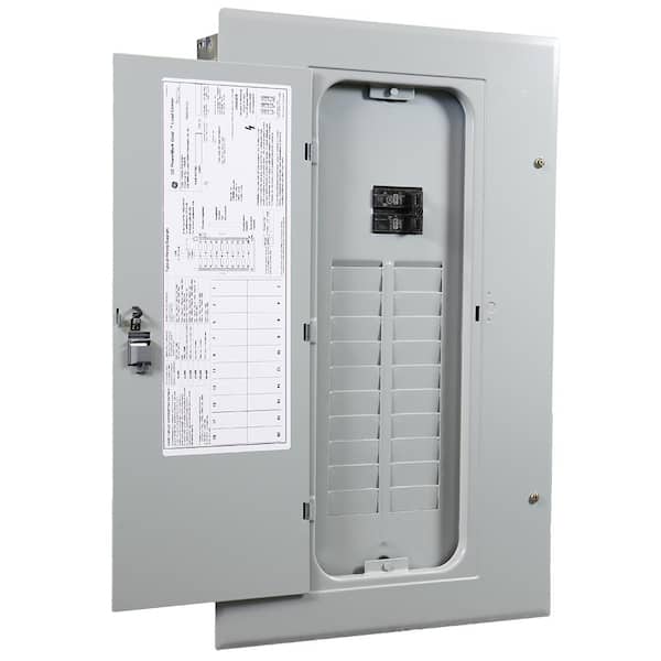 GE 100 Amp 20-Space 20-Circuit Main Breaker Indoor Load Center Contractor Kit
