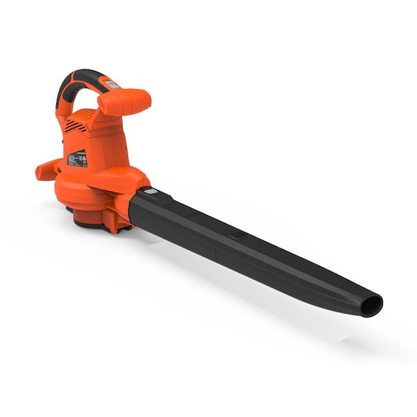 BLACK+DECKER 300-CFM 210-MPH Corded Electric Handheld Leaf Blower in the  Leaf Blowers department at