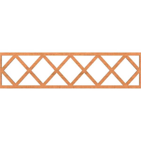 Wolford Fretwork 0.25 in. D x 47 in. W x 12 in. L Cherry Wood Panel Moulding