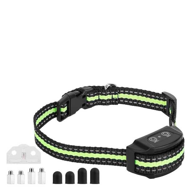 cenadinz Anti Bark Dog Collar IP67 Waterproof Beep Electric Shock Rechargeable CD0102HSAZPY The Home Depot