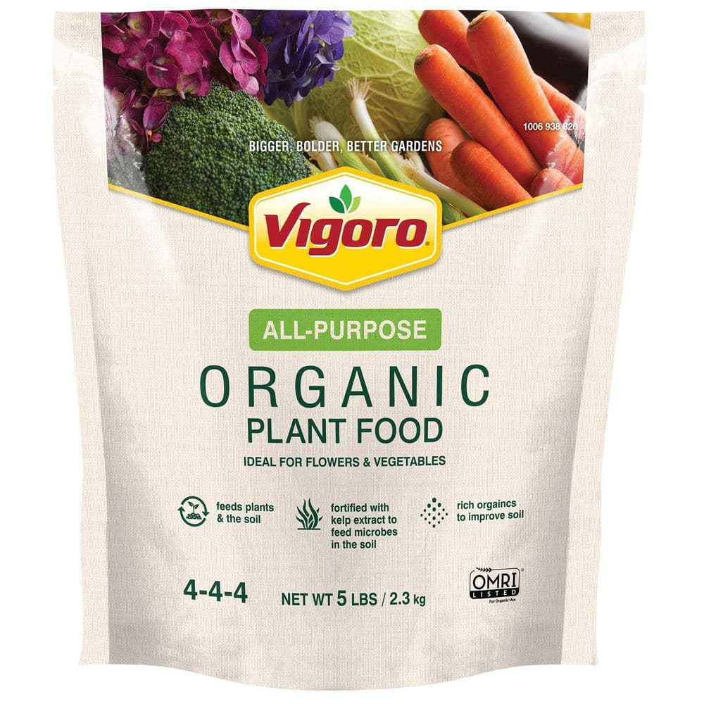 Vigoro 5 lbs. All Purpose Organic Plant Fertilizer 12370-6 - The