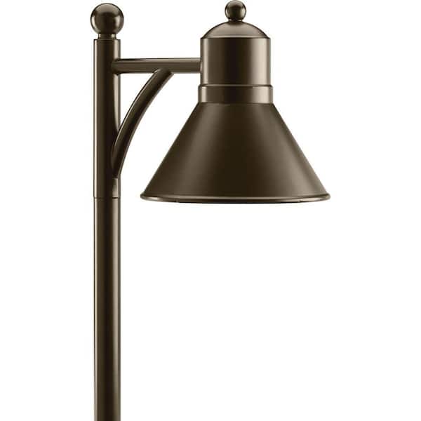 Progress Lighting 3-Watt Low Voltage Antique Bronze Motion Sensing Outdoor Integrated LED Landscape Flood Light