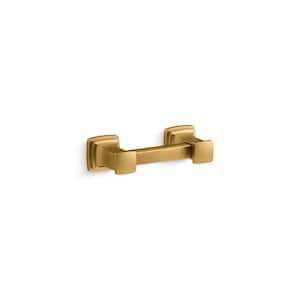 Riff 3 in. (76 mm) Center-to-Center Cabinet Pull in Vibrant Brushed Moderne Brass