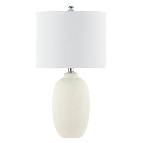 SAFAVIEH Zema 24 in. Ivory Table Lamp