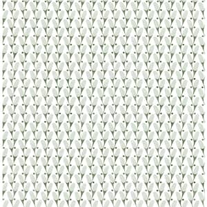 Landon Green Abstract Geometric Green Paper Strippable Roll (Covers 56.4 sq. ft.)