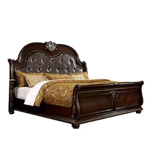 Fromberg Cal.King Bed in Brown Cherry