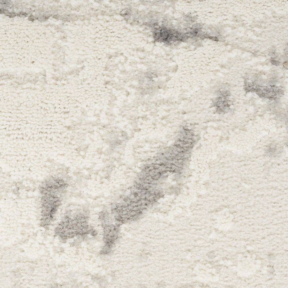 4' X 6' Ivory Black and Gray Abstract Non Skid Area Rug price history on PriceWatchPro
